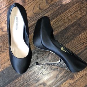 Steven Madden Platforms with Rhinestone Heels